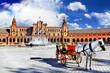 Spain,Seville, plaza Espana