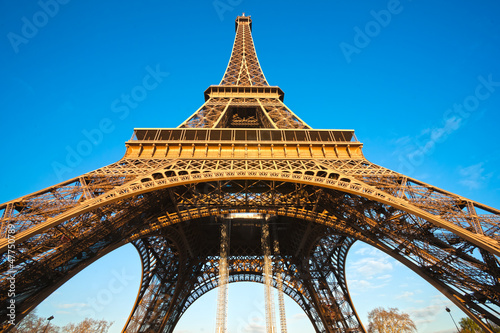 Photo: Eiffel tower, Paris. Eiffel tower, Paris.
