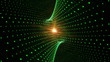 futuristic technology video - object and lights – loop HD