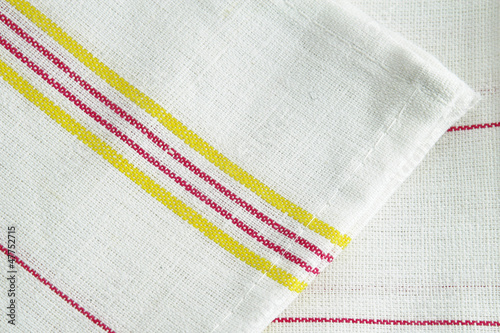 Photo: Clean table cloth Clean table cloth