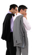 businessmen wearing glasses