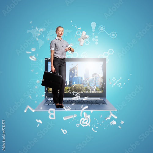 Photo: Modern technology illustration Modern technology illustration