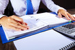 Business woman at office