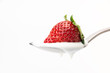 Strawberry on Spoon