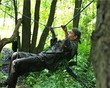Forest training of soldier in difficult condition_PAL
