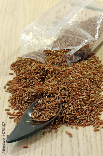 Photo: Brown Ermes rice Brown Ermes rice