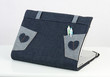 Laptop fabric cover case to protect laptop from dirty or scratch