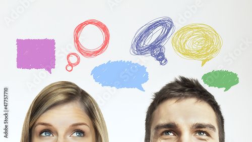 Photo: woman and man woman and man