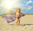 Foto: Girl at the seaside Girl at the seaside