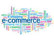 Vector: "E-COMMERCE" Tag Cloud (add to cart buy online order now button) "E-COMMERCE" Tag Cloud (add to cart buy online order now button)