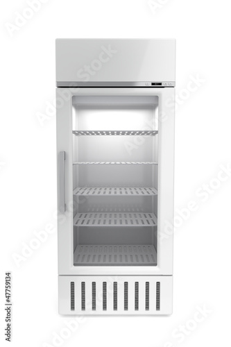 Illustration: Market refrigerator Market refrigerator
