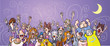Cartoon Night Party People.