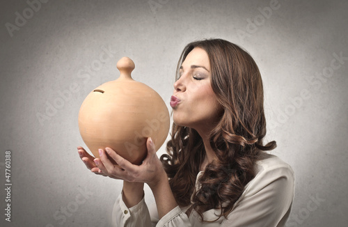 Photo: Kissing the Money Kissing the Money