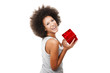 Photo: Holding a gift Holding a gift