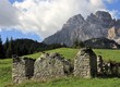 Ruine in den Dolomiten