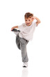 Boy dancing