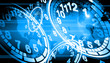 abstract world technology background