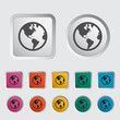 Simple World globe 3
