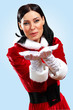 pretty santa girl