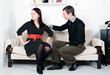 Conflict between man and woman: offense
