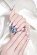 nail art close-up