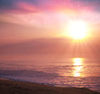 Sea sunset