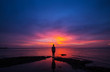 Foto: Sunset scene Sunset scene