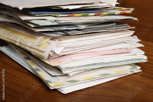 Photo: Old Mail : Letters and Enveloppe Old Mail : Letters and Enveloppe