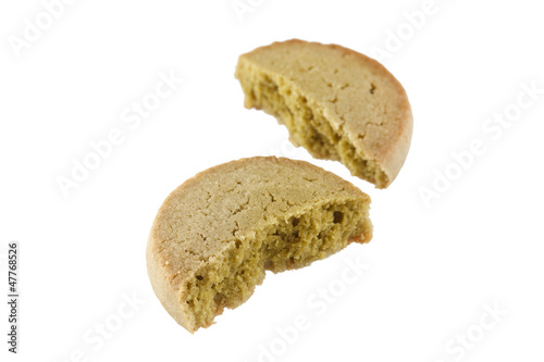Photo: tasty cookie with green tea tasty cookie with green tea