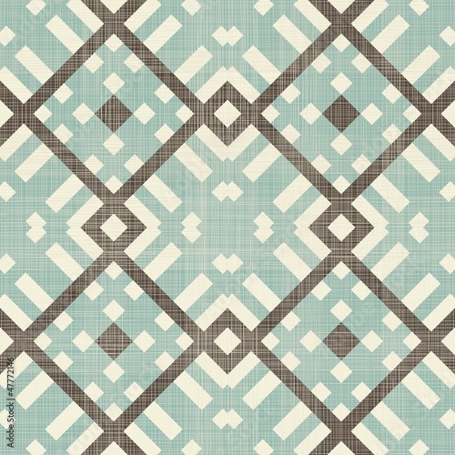 Vector: retro geometric seamless pattern in blue, and grey retro geometric seamless pattern in blue, and grey
