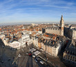 Vue aérienne du centre ville de Lille