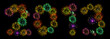 2013 fireworks vector