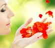 red petals