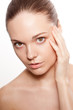 Photo: perfect beauty woman closeup portrait perfect beauty woman closeup portrait