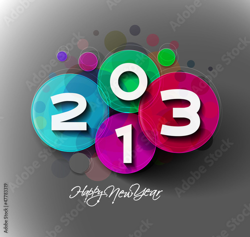 Vector: New year 2013 background. Vector illustration New year 2013 background. Vector illustration