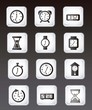 clock icons
