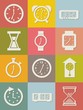 clock icons