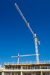 Photo: High-rise building under construction. High-rise building under construction.