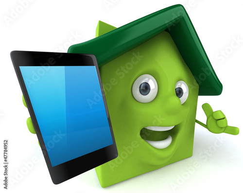 Illustration: Green house Green house