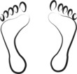 feet