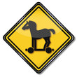 Schild 677