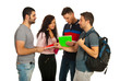 Meeting students group