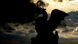Slovenia Dragon bridge and monument sky summoning