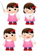 赤ちゃん　女の子　指示棒等