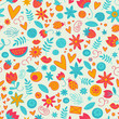 Vector: Seamless doodle love Seamless doodle love