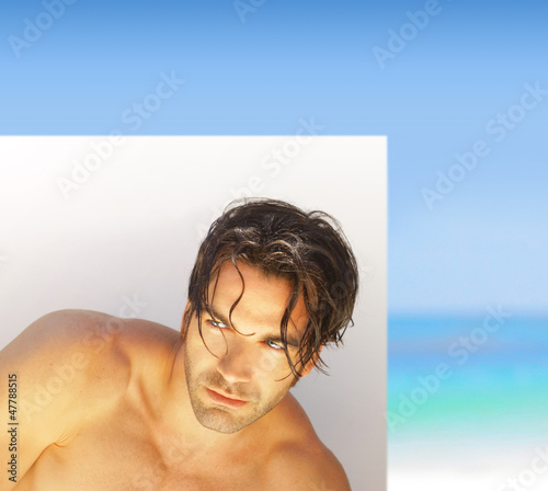 Photo: Man with tan Man with tan