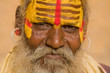 Indian sadhu (holy man). Jaisalmer, Rajasthan, India.