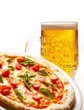 pizza and beer