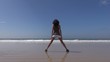 fitness in front of ocean 37
