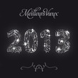 Voeux 2013 - Ciel avec étoiles scintillantes